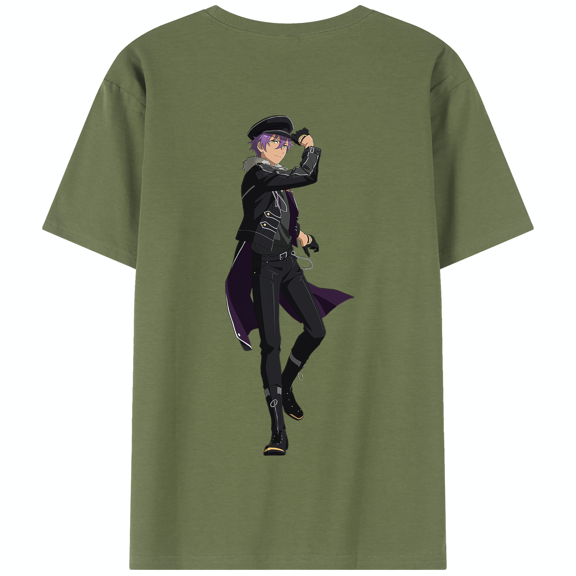 （画像用） あんさんぶるスターズ! Ensemble Stars 綿100％半袖Tシャツ（背面プリント）